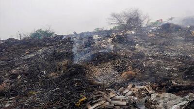 Garbage in Aravallis in Khori village in Nuh on June 25. (Parveen Kumar/HT Photo) Garbage in Aravallis in Khori village in Nuh on June 25. (Parveen Kumar/HT Photo)