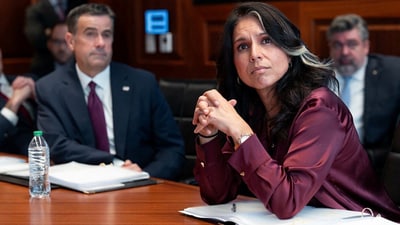Director of National Intelligence Tulsi Gabbard wasn’t at Thursday’s classified briefing to Congress where Ratcliffe walked lawmakers through the details of the Saturday strike. (via REUTERS)