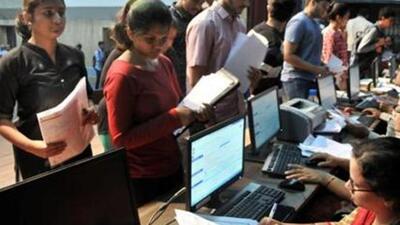 Many students with average academic marks, along with their parents, attempt to secure seats in reputed institutions through alternative routes. (HT) Many students with average academic marks, along with their parents, attempt to secure seats in reputed institutions through alternative routes. (HT)