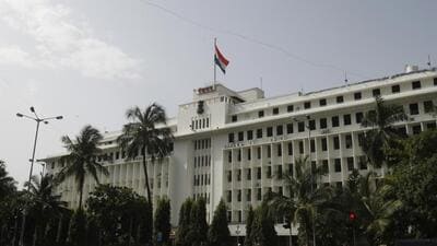 Mumbai_June 25_ Mantralaya was renovated in four days after fire in Mumbai,India, on Monday, June 25, 2012. (Photo by Kunal Patil / Hindustan Times) Mumbai_June 25_ Mantralaya was renovated in four days after fire in Mumbai,India, on Monday, June 25, 2012. (Photo by Kunal Patil / Hindustan Times)