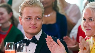 Marius Borg Hoiby is the Crown Princess's son from a past marriage. Mette-Marit tied the knot with Crown Prince Haakon, the son of King Harald V and Queen Sonja of Norway, in 2001 (AP) Marius Borg Hoiby is the Crown Princess's son from a past marriage. Mette-Marit tied the knot with Crown Prince Haakon, the son of King Harald V and Queen Sonja of Norway, in 2001 (AP)