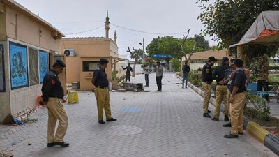 At least 14 soldiers were killed and 25 others, including civilians, injured in a suicide car bombing in northwest Pakistan’s North Waziristan. (AP File) At least 14 soldiers were killed and 25 others, including civilians, injured in a suicide car bombing in northwest Pakistan’s North Waziristan. (AP File)