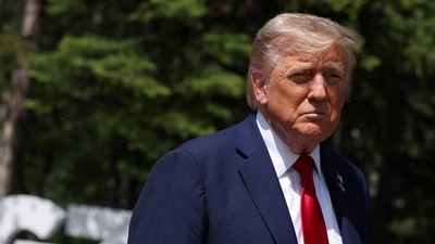 President Donald Trump dismissed reports of the US wanting to give Iran $30 billion for setting up non-military nuclear facilities. (AFP) President Donald Trump dismissed reports of the US wanting to give Iran $30 billion for setting up non-military nuclear facilities. (AFP)