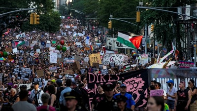 NYC Pride march 2025: New York City is holding its annual Pride March today, Sunday, June 29, that will start at 26th Street and 5th Avenue and conclude at 15th Street and 7th Avenue in Manhattan. (REUTERS)