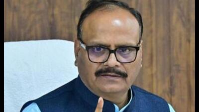 Uttar Pradesh deputy chief minister Brajesh Pathak. (Sourced)