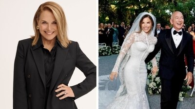 Katie Couric, award-winning journalist and New York Times best-selling author criticized Lauren Sánchez’s wedding dress. (Katie Couric/ Facebook, @fiveamsecrets/ X) Katie Couric, award-winning journalist and New York Times best-selling author criticized Lauren Sánchez’s wedding dress. (Katie Couric/ Facebook, @fiveamsecrets/ X)