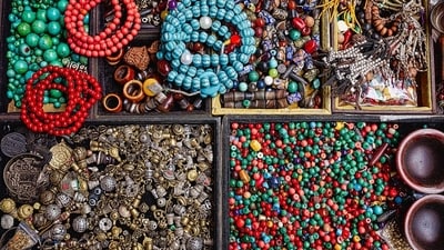 World's l;argest collection of beads was found in a Spanish tomb (Unsplash) World's l;argest collection of beads was found in a Spanish tomb (Unsplash)