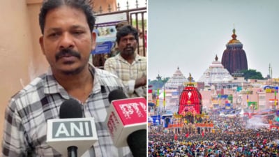 ‘No one responded’: Man who lost wife in Puri Jagannath Yatra stampede blames authorities. (ANI,PTI) ‘No one responded’: Man who lost wife in Puri Jagannath Yatra stampede blames authorities. (ANI,PTI)