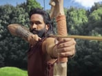 Vishnu Manchu plays a hunter called Thinnadu in Kannappa. 