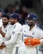 Leeds [England], Jun 24 (ANI): India's Ravindra Jadeja and teammates celebrate the wicket of England's Ben Stokes during day 5 of the 1st test match, at Headingley Cricket Ground in Leeds on Tuesday. (@BCCI X/ANI Photo) (@BCCI X)