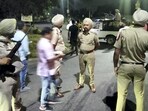 Over 180 police teams raided 367 locations, registered 77 first information reports (FIRs) and checked 399 suspicious persons. 