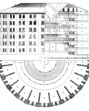 The plan of Jeremy Bentham’s panopticon prison was drawn by Willey Reveley in 1791. (HT photo)
