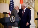 US President Donald Trump (R) and PM Narendra Modi during a news conference in the East Room of the White House in Washington DC. (File) US President Donald Trump (R) and PM Narendra Modi during a news conference in the East Room of the White House in Washington DC. (File)
