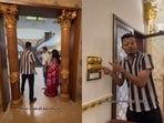 A couple's lavish Indore home featuring 24-carat gold decor amazed internet. A couple's lavish Indore home featuring 24-carat gold decor amazed internet.