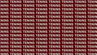 Brain teaser: Can you find the word 'tennis' under 20 seconds? ( FreshersLive) Brain teaser: Can you find the word 'tennis' under 20 seconds? ( FreshersLive)