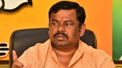 BJP MLA T Raja Singh (File) BJP MLA T Raja Singh (File)