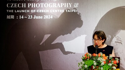 Vice President Hsiao Bi-khim was allegedly the target of the Chinese government during her visit to Prague in 2024 (REUTERS)
