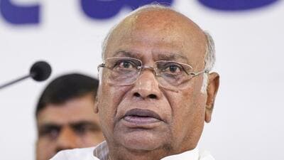 Congress president Mallikarjun Kharge on Monday said the party high command will decide on matters like changing chief minister, with the comments coming amid speculation about a leadership change in Karnataka (PTI) Congress president Mallikarjun Kharge on Monday said the party high command will decide on matters like changing chief minister, with the comments coming amid speculation about a leadership change in Karnataka (PTI)