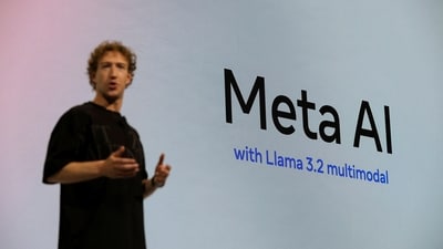 Meta will spend “hundreds of billions” on AI projects and research in the years to come, Zuckerberg has said. (File/REUTERS)