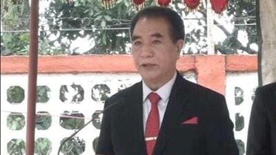 Mizoram chief minister Lalduhoma. (File Photo) Mizoram chief minister Lalduhoma. (File Photo)