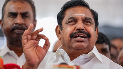 AIADMK's Palaniswami said that Ajit Kumar was reportedly arrested and interrogated by the Thirupuvanam police following a complaint that he had stolen gold jewellery. (PTI) AIADMK's Palaniswami said that Ajit Kumar was reportedly arrested and interrogated by the Thirupuvanam police following a complaint that he had stolen gold jewellery. (PTI)