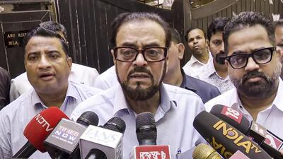 Samajwadi Party MLA Abu Azmi (PTI) Samajwadi Party MLA Abu Azmi (PTI)