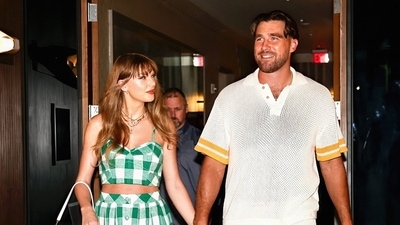 Taylor Swift and Travis Kelce (Instagram) Taylor Swift and Travis Kelce (Instagram)