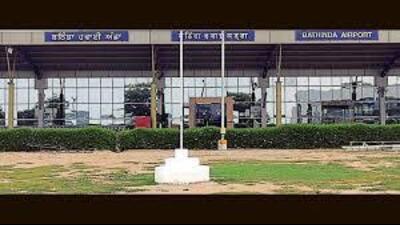The airport once boasted connections to Delhi and Jammu, with occupancy levels hovering around 80%. (HT File) The airport once boasted connections to Delhi and Jammu, with occupancy levels hovering around 80%. (HT File)