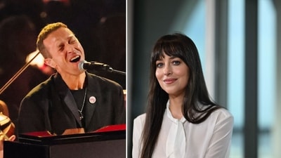 Chris Martin and Dakota Johnson's romance has ended amid claims of his controlling behavior. (REUTERS/Mario Anzuoni, photo by Anna KURTH / AFP) Chris Martin and Dakota Johnson's romance has ended amid claims of his controlling behavior. (REUTERS/Mario Anzuoni, photo by Anna KURTH / AFP)