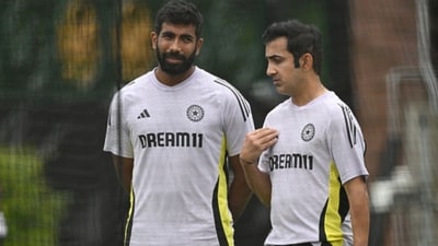 India pacer Jasprit Bumrah is all but out of the second Test as the practice session gave some key insights on Monday. (AFP ) India pacer Jasprit Bumrah is all but out of the second Test as the practice session gave some key insights on Monday. (AFP )