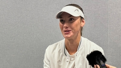 Canadian-American tennis player Carson Branstine to debut at Wimbledon against world No. 1 Aryna Sabalenka. (AP Photo/Howard Fendrich) (AP) Canadian-American tennis player Carson Branstine to debut at Wimbledon against world No. 1 Aryna Sabalenka. (AP Photo/Howard Fendrich) (AP)