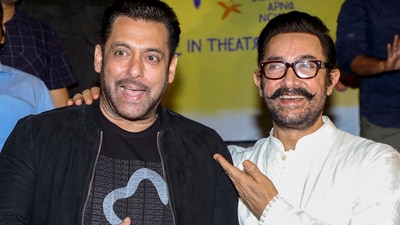 Aamir Khan discussed his evolving friendship with Salman Khan. (PTI) Aamir Khan discussed his evolving friendship with Salman Khan. (PTI)