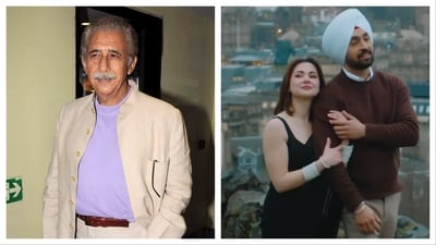 Naseeruddin Shah feels it is unfair to target Diljit Dosanjh amid the Sardaar Ji 3 row. Naseeruddin Shah feels it is unfair to target Diljit Dosanjh amid the Sardaar Ji 3 row.