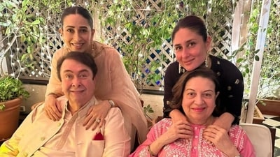 Kareena Kapoor expresses happiness about Randhir Kapoor and Babita deciding to stay together again.