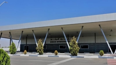 The military sector of Kirkuk's airport includes bases for the Iraqi Army, the federal police, and the Hashed al-Shaabi, a coalition of former pro-Iranian paramilitary forces now integrated into the regular armed forces. (File/kik-airport.com) The military sector of Kirkuk's airport includes bases for the Iraqi Army, the federal police, and the Hashed al-Shaabi, a coalition of former pro-Iranian paramilitary forces now integrated into the regular armed forces. (File/kik-airport.com)