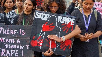 On June 25, a female student was allegedly gang-raped inside the South Calcutta Law College in Kolkata's Kasba area. (PTI file photo) On June 25, a female student was allegedly gang-raped inside the South Calcutta Law College in Kolkata's Kasba area. (PTI file photo)