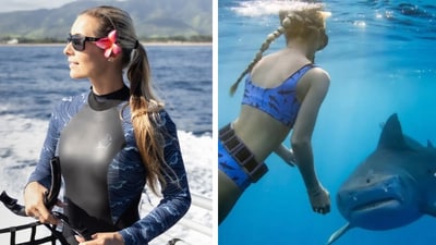 Who is Ocean Ramsey? All about controversial 'shark influencer' (Instagram/ Ocean Ramsey) Who is Ocean Ramsey? All about controversial 'shark influencer' (Instagram/ Ocean Ramsey)