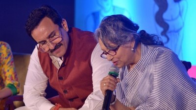 Saif Ali Khan, left, and Sharmila Tagore (AFP) Saif Ali Khan, left, and Sharmila Tagore (AFP)