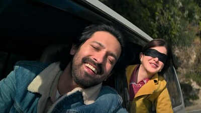 Vikrant Massey and Shanaya Kapoor in Aankhon Ki Gustaakhiyan
