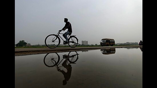 The weather department released a colour-coded probabilistic rainfall map indicating that most parts of Maharashtra are likely to experience above-normal rainfall in July. (REPRESENTATIVE PIC)