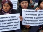 Kuki Women Organisation for Human Rights (KWOHR) organised a sit-in protest against the arrests of Kuki individuals. Kuki Women Organisation for Human Rights (KWOHR) organised a sit-in protest against the arrests of Kuki individuals.