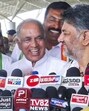 Chief minister Siddaramaiah and deputy chief minister DK Shivakumar address a press conference in Mysuru on Monday. (ANI) Chief minister Siddaramaiah and deputy chief minister DK Shivakumar address a press conference in Mysuru on Monday. (ANI)