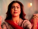 Maa box office collection day 4: Kajol in a still from the mythological horror film. Maa box office collection day 4: Kajol in a still from the mythological horror film.
