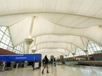 A lightning strike sparked a fire on Denver International Airport (DIA) property.
