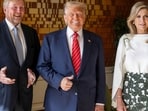President Donald Trump poses with Netherland's King Willem Alexander and Netherland's Queen Maxima at the Paleis Huis den Bosch prior to attending a NATO summit in The Hague, Netherlands, Wednesday, June 25, 2025. (Frank van Beek, Pool Photo via AP) President Donald Trump poses with Netherland's King Willem Alexander and Netherland's Queen Maxima at the Paleis Huis den Bosch prior to attending a NATO summit in The Hague, Netherlands, Wednesday, June 25, 2025. (Frank van Beek, Pool Photo via AP)