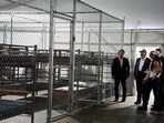 Before arriving for the visit at 'Alligator Alcatraz', US President Donald Trump joked about teaching detainees how to run away from alligators.