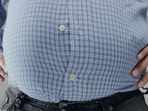 Belly fat can be reduced by following a disciplined routine. Belly fat can be reduced by following a disciplined routine.