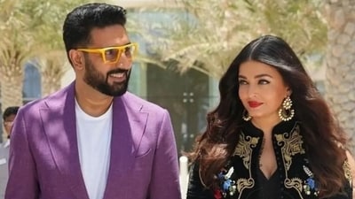 Abhishek Bachchan reveals what Aishwarya Rai had to say about dealing with negativity. Abhishek Bachchan reveals what Aishwarya Rai had to say about dealing with negativity.