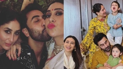 Kareena Kapoor Khan, Ranbir Kapoor and Karisma Kapoor Kareena Kapoor Khan, Ranbir Kapoor and Karisma Kapoor
