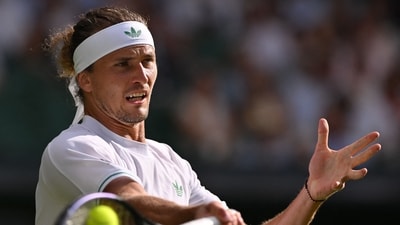 Germany's Alexander Zverev (AFP) Germany's Alexander Zverev (AFP)